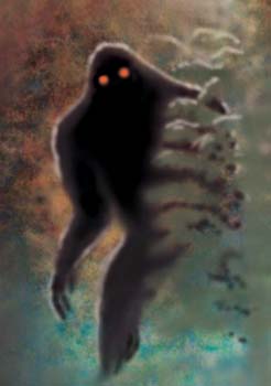 Bigfoot, red-eyes, Bill Rebsamen