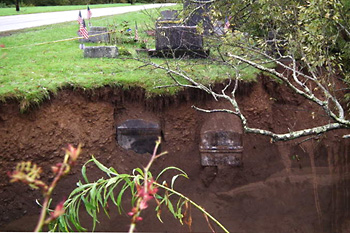 washed out graves