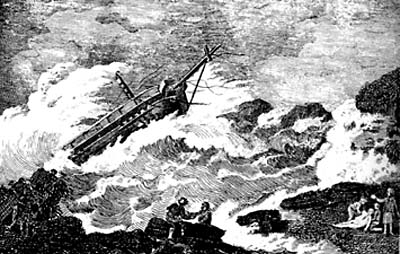 wreck of the npottingham gaslley